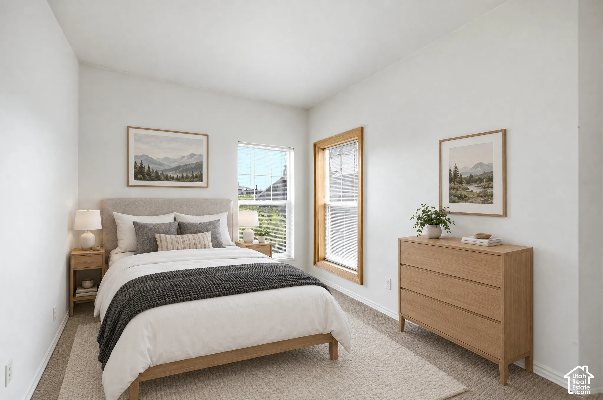 Virtually Staged Bedroom 2