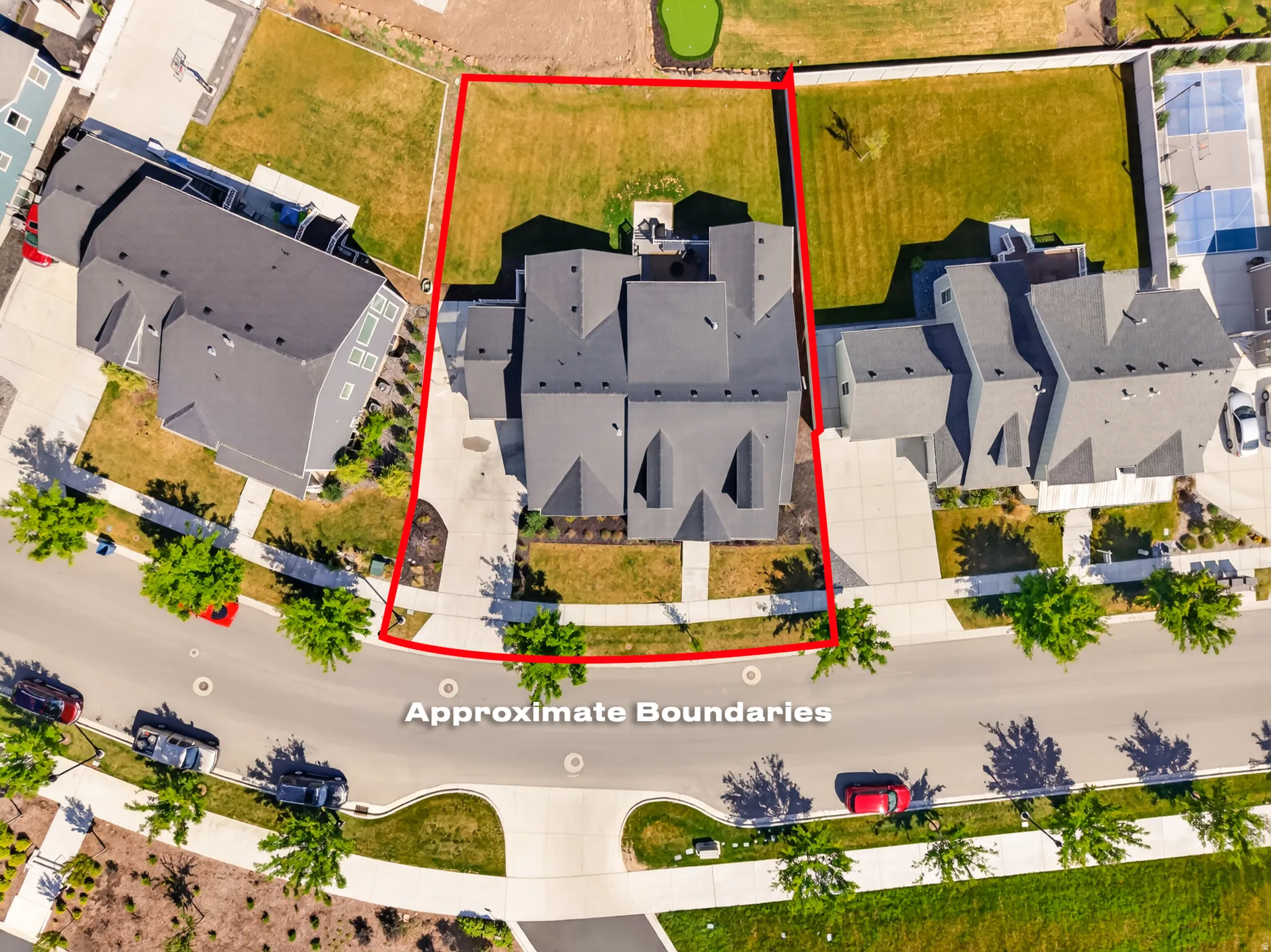 Property outlined