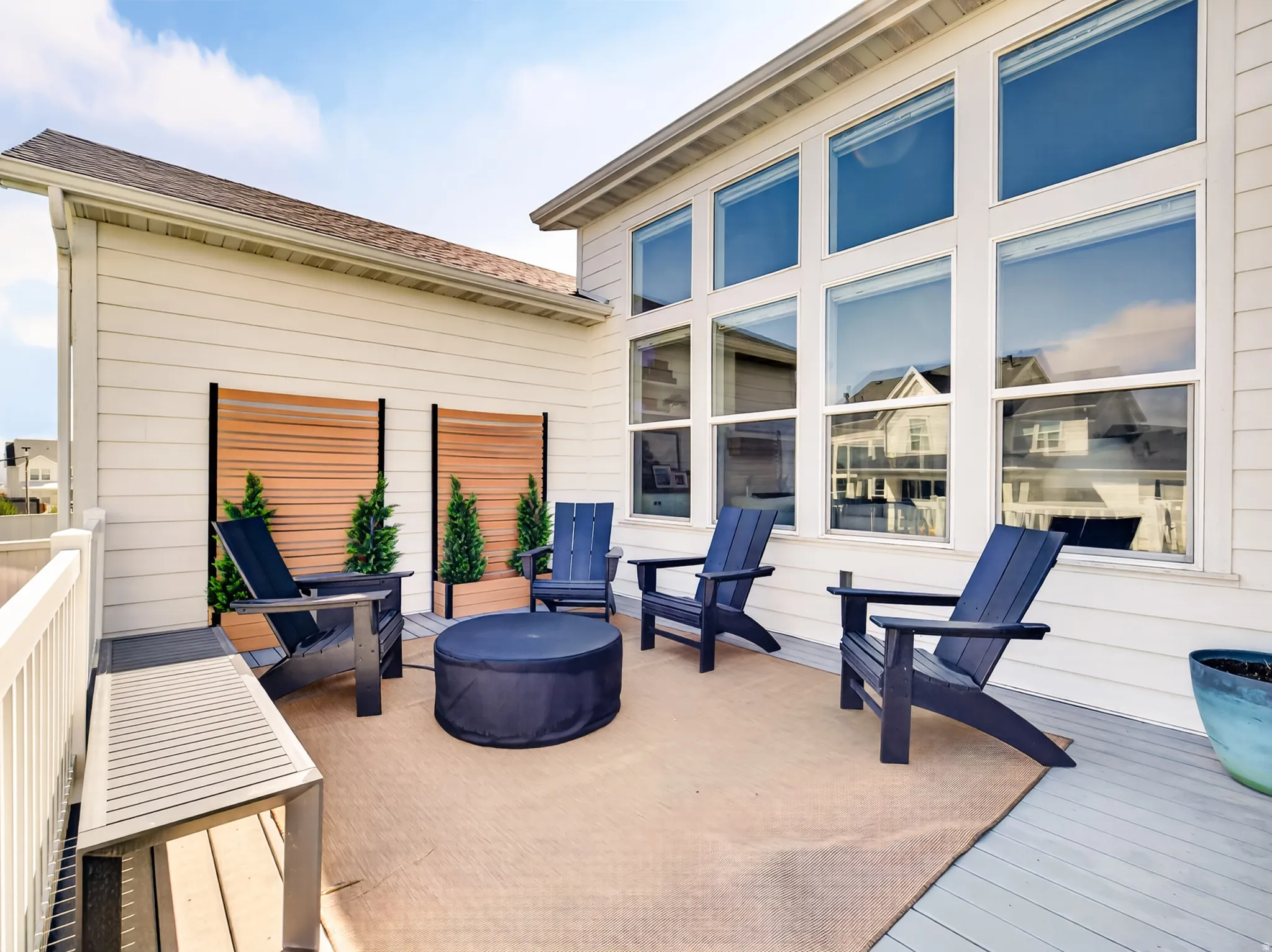 Stunning outdoor entertaining space