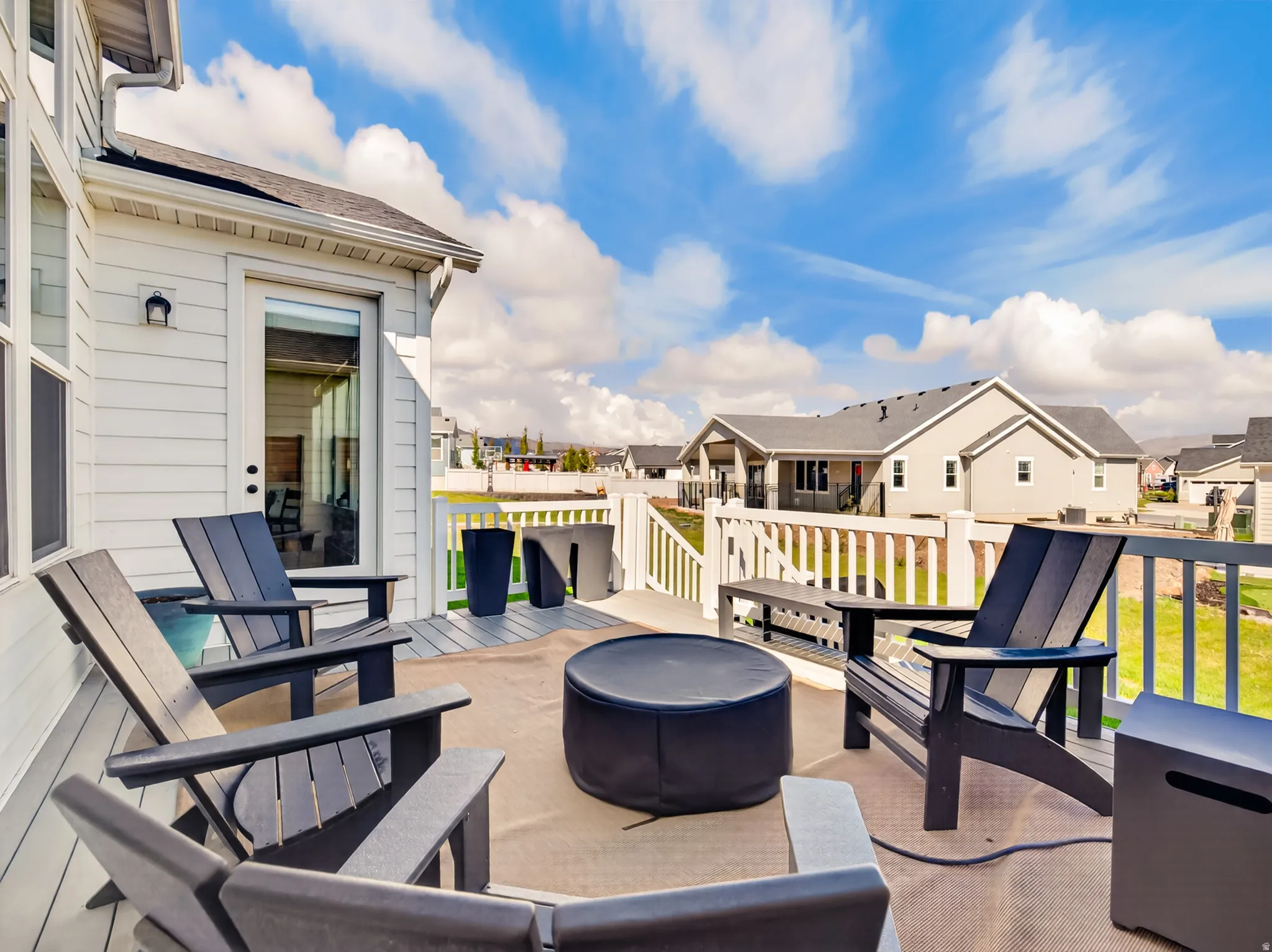 Raised deck
