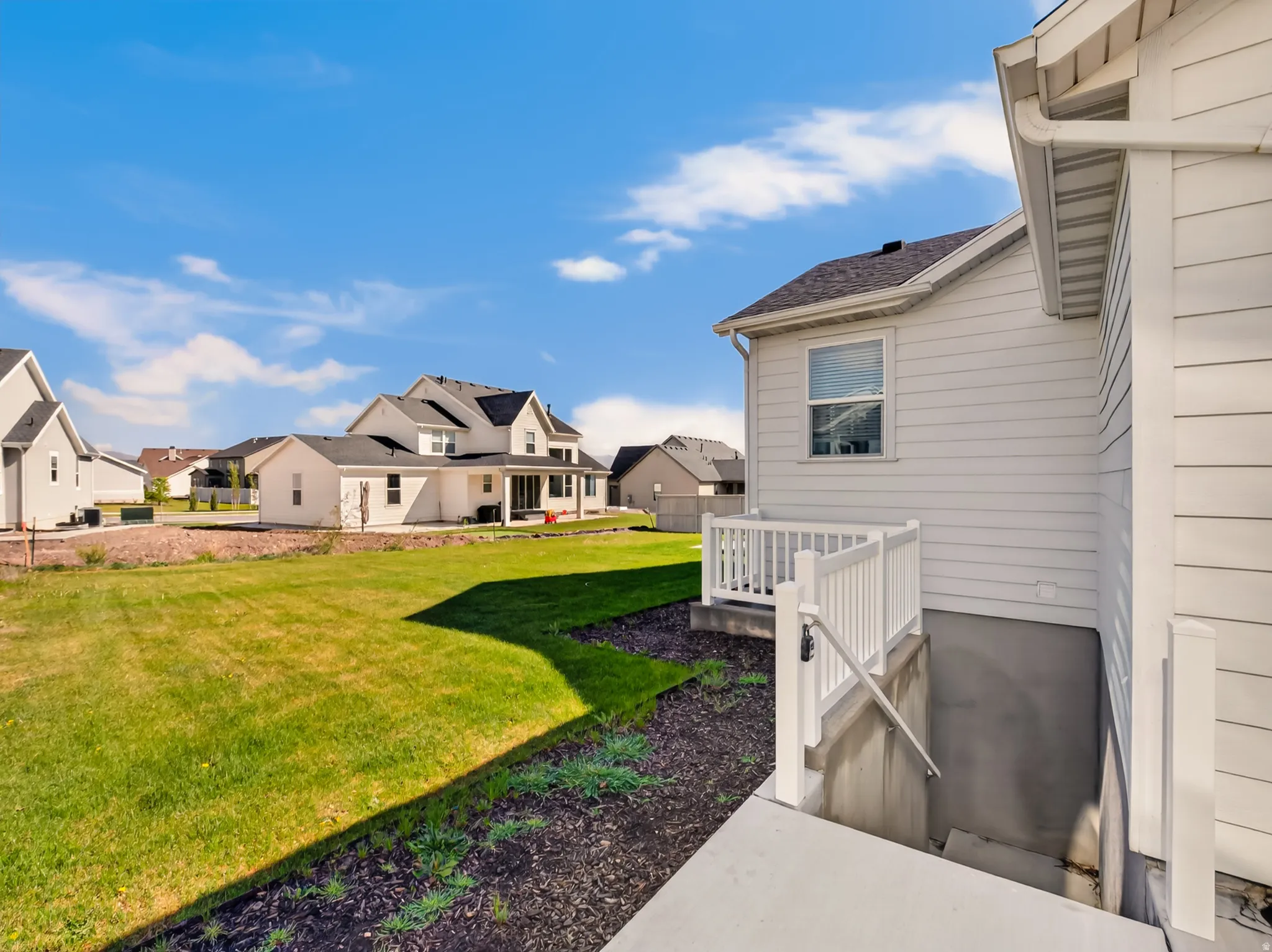 Separate basement entrance