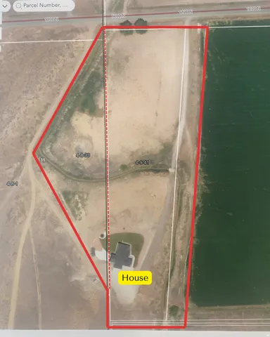 Property Boundary Map. Illustrating the property's perimeter and internal structures