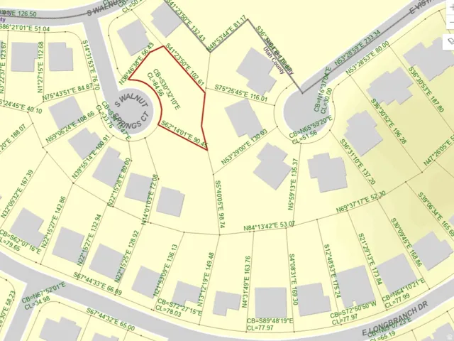 Utah County Parcel Map. Presenting a digital map interface displaying property parcels and associated boundary details