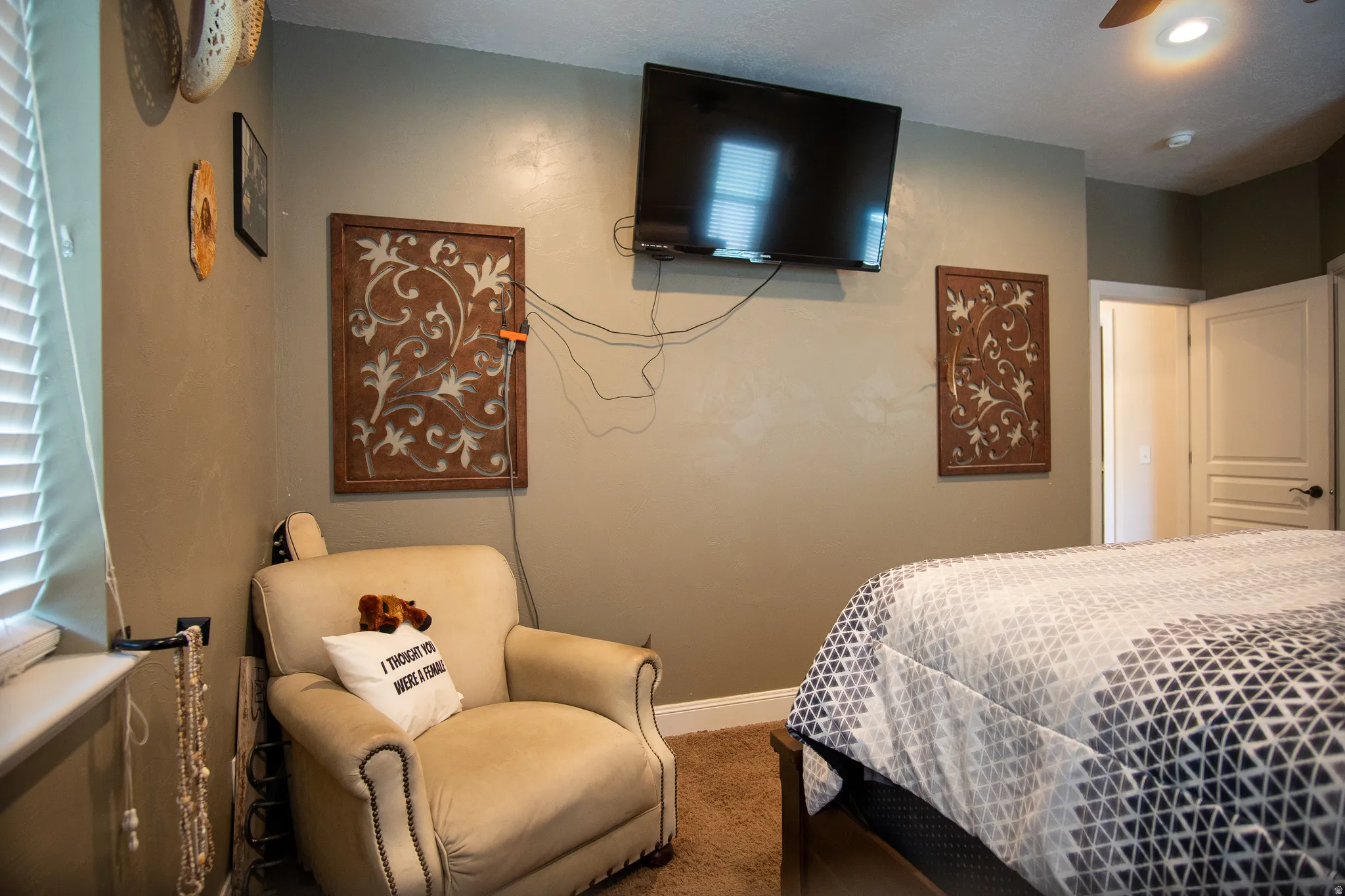 Neutral wall colors with white trim