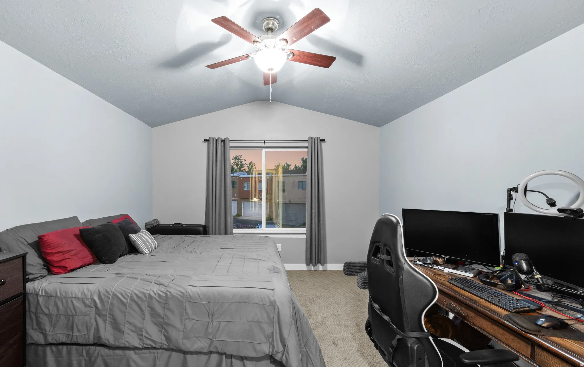 The extra deep bedroom leaves plenty of options.
