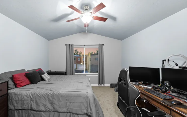 The extra deep bedroom leaves plenty of options.
