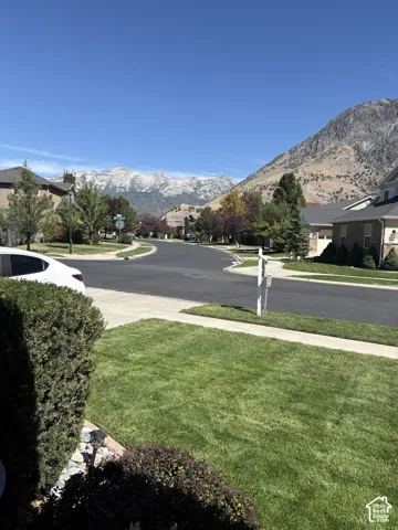 Stunning mountain views from the front porch!