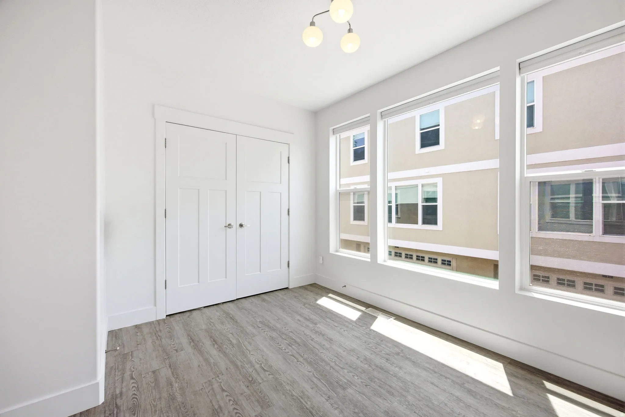 spacious dining area