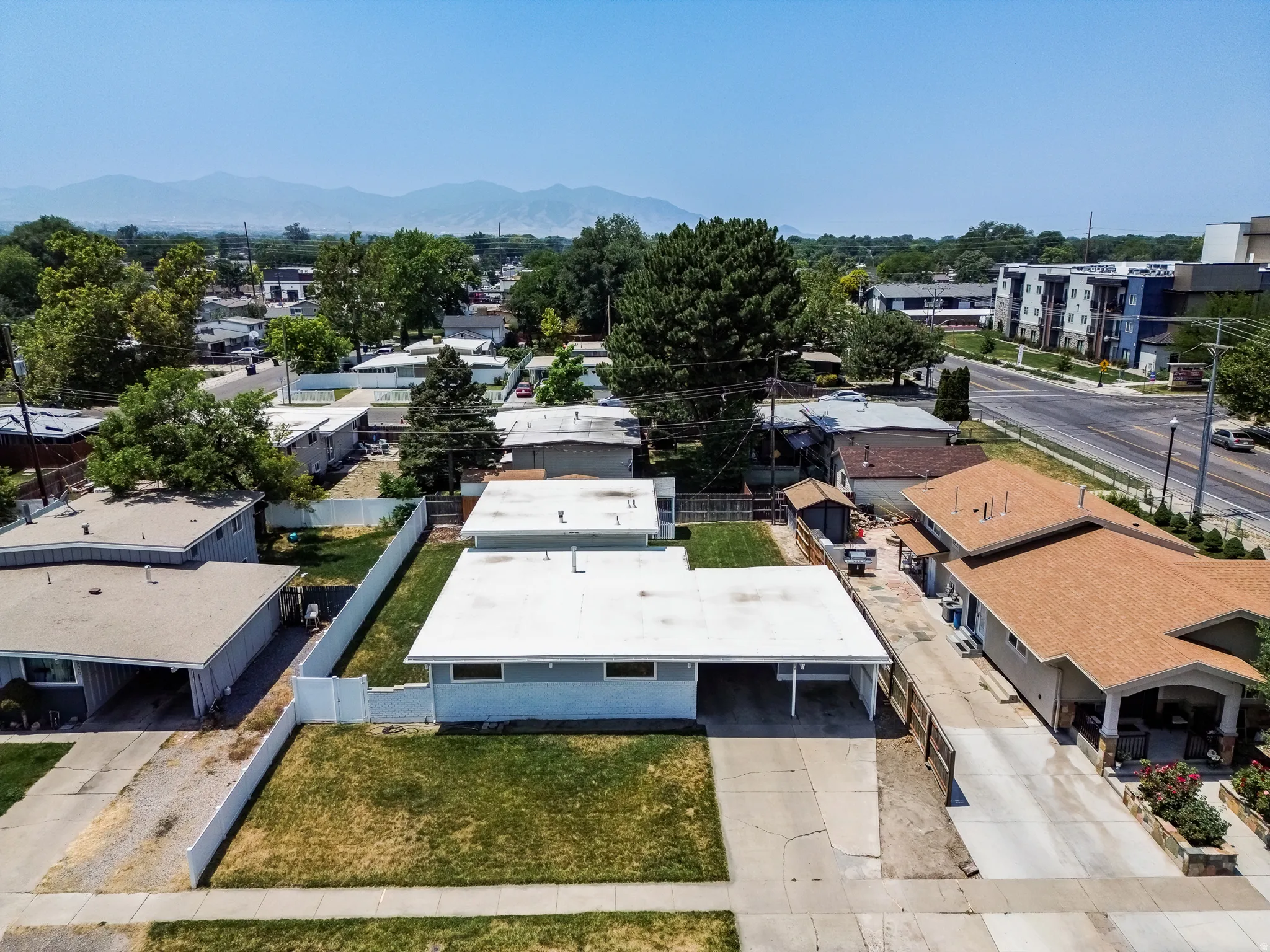Aerial view of property - New roof in 2023