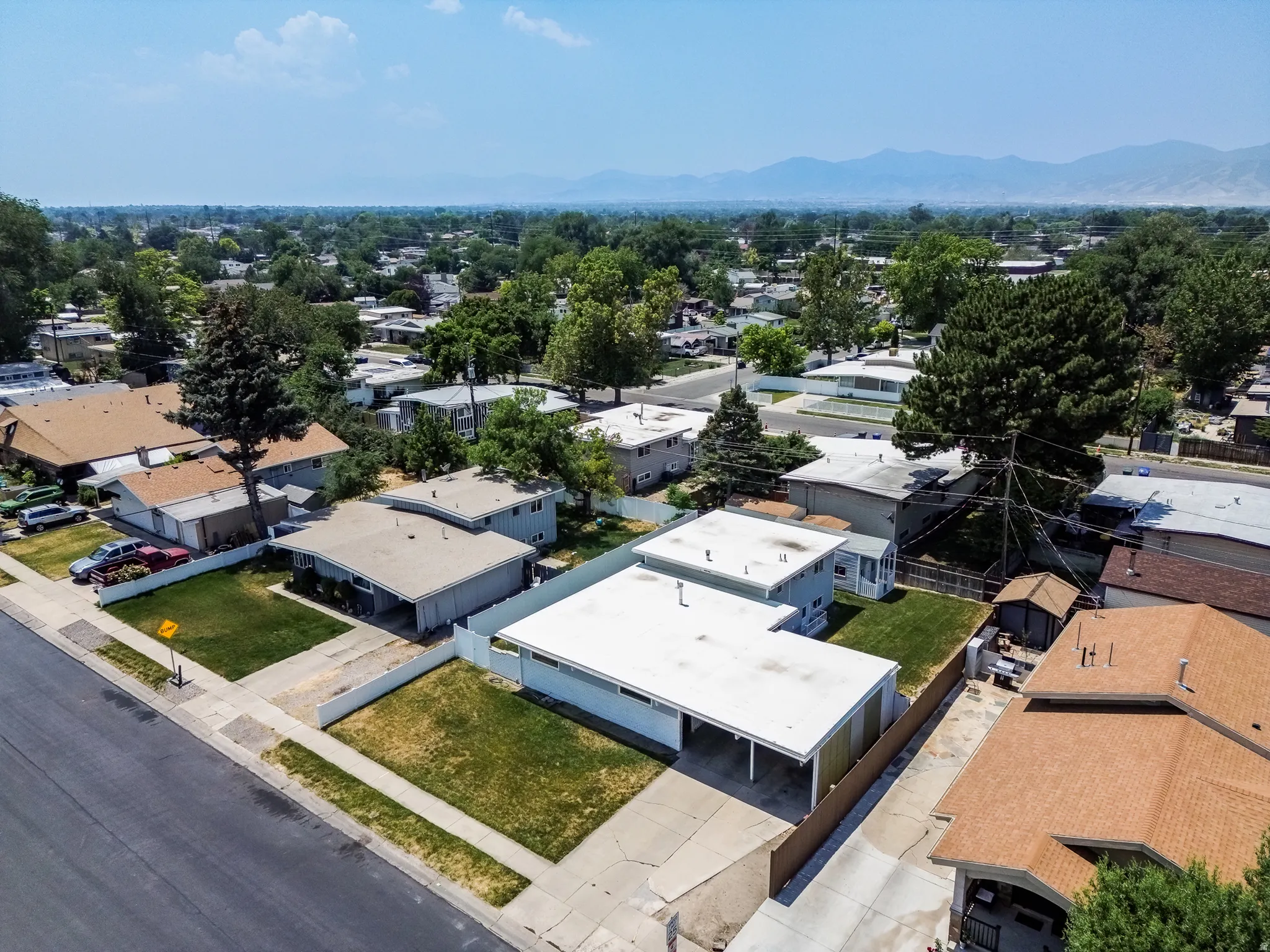 Aerial view of property - New Roof 2023