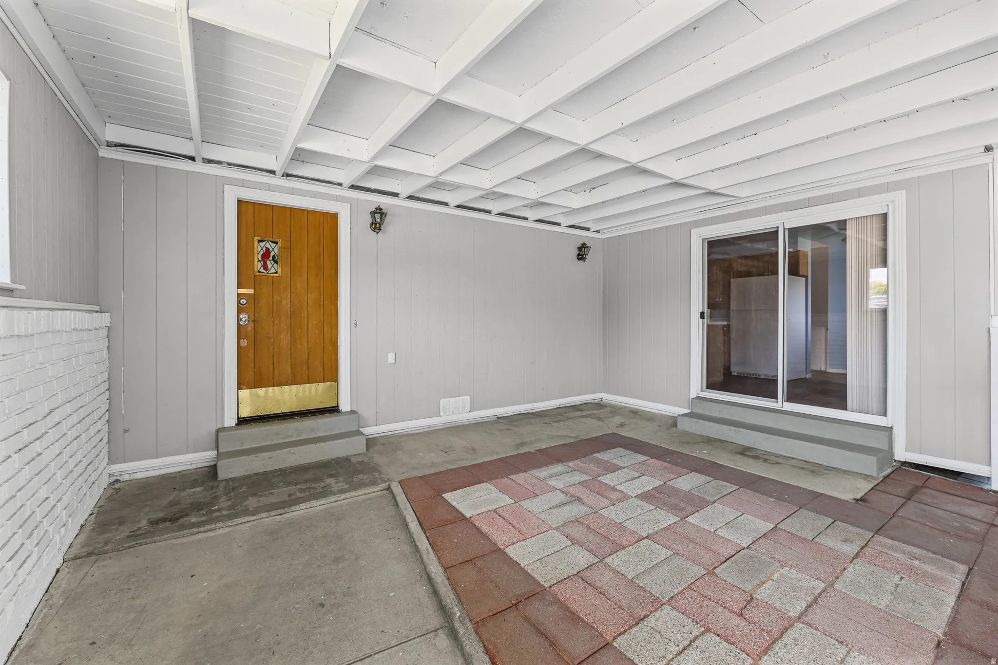 Covered patio