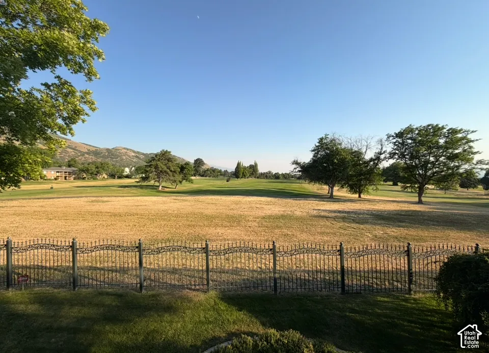 View off back of home to Bonneville Golf Course 14th green!