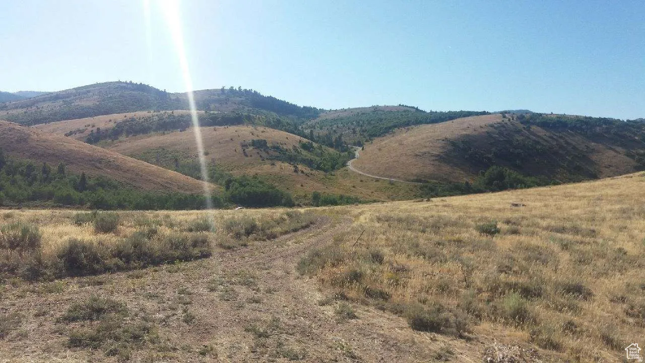 Expansive land parcel featuring rolling hills and varied topography