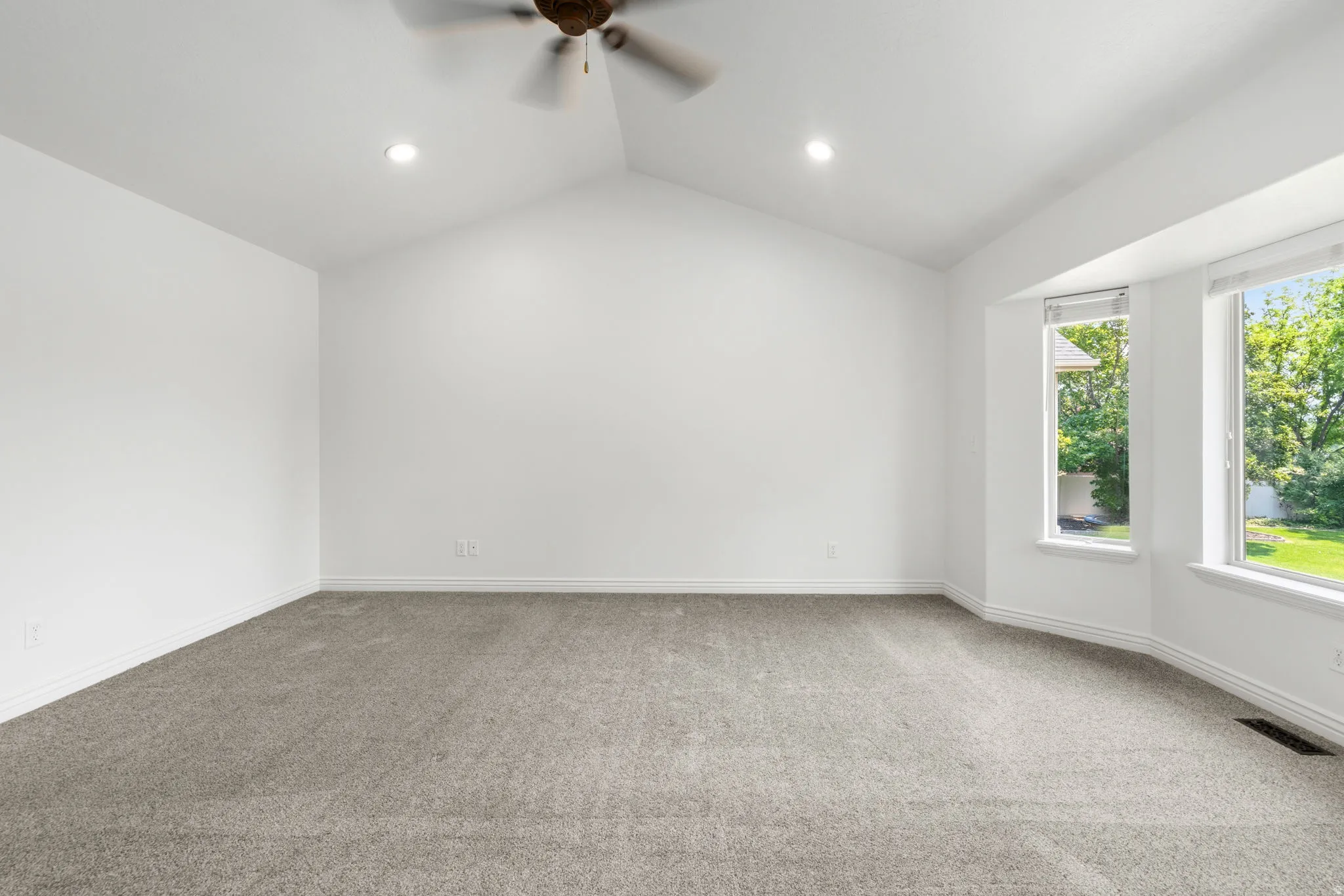 Primary Bedroom, Vaulted Ceilings