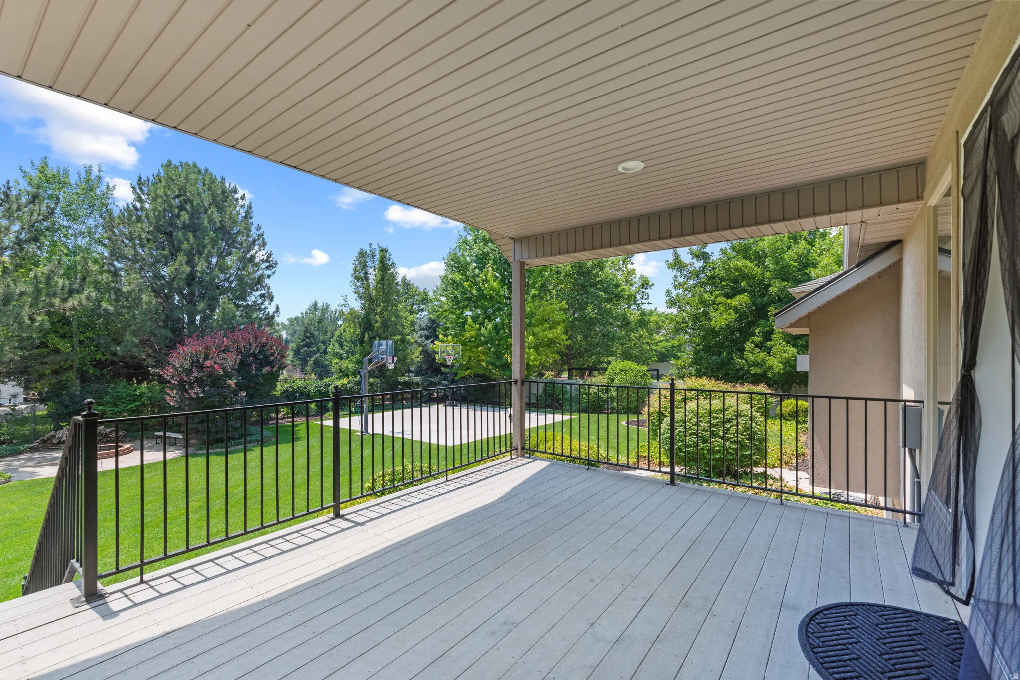 Large Covered deck