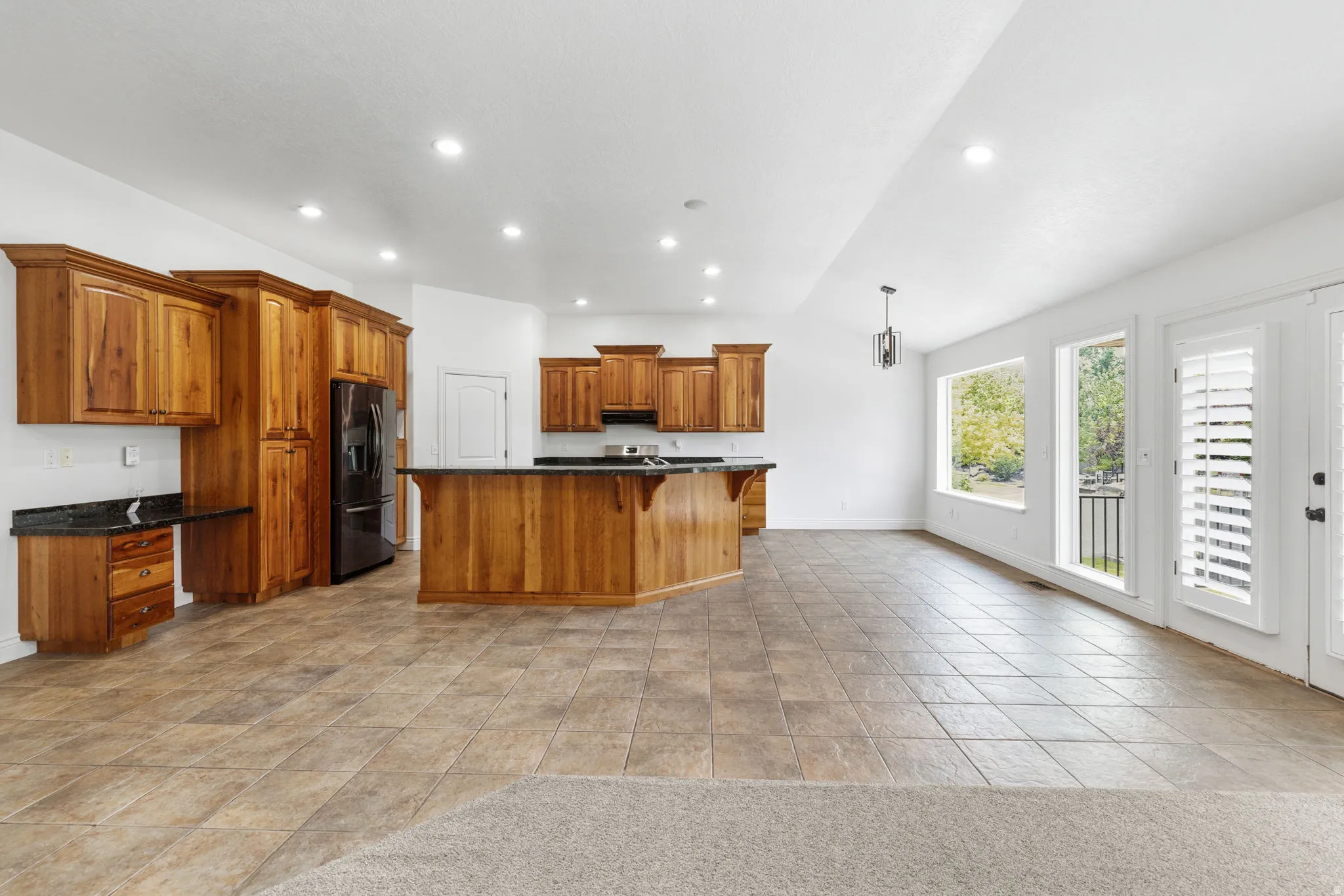Essentially 2 dining spaces...room for everyone!
