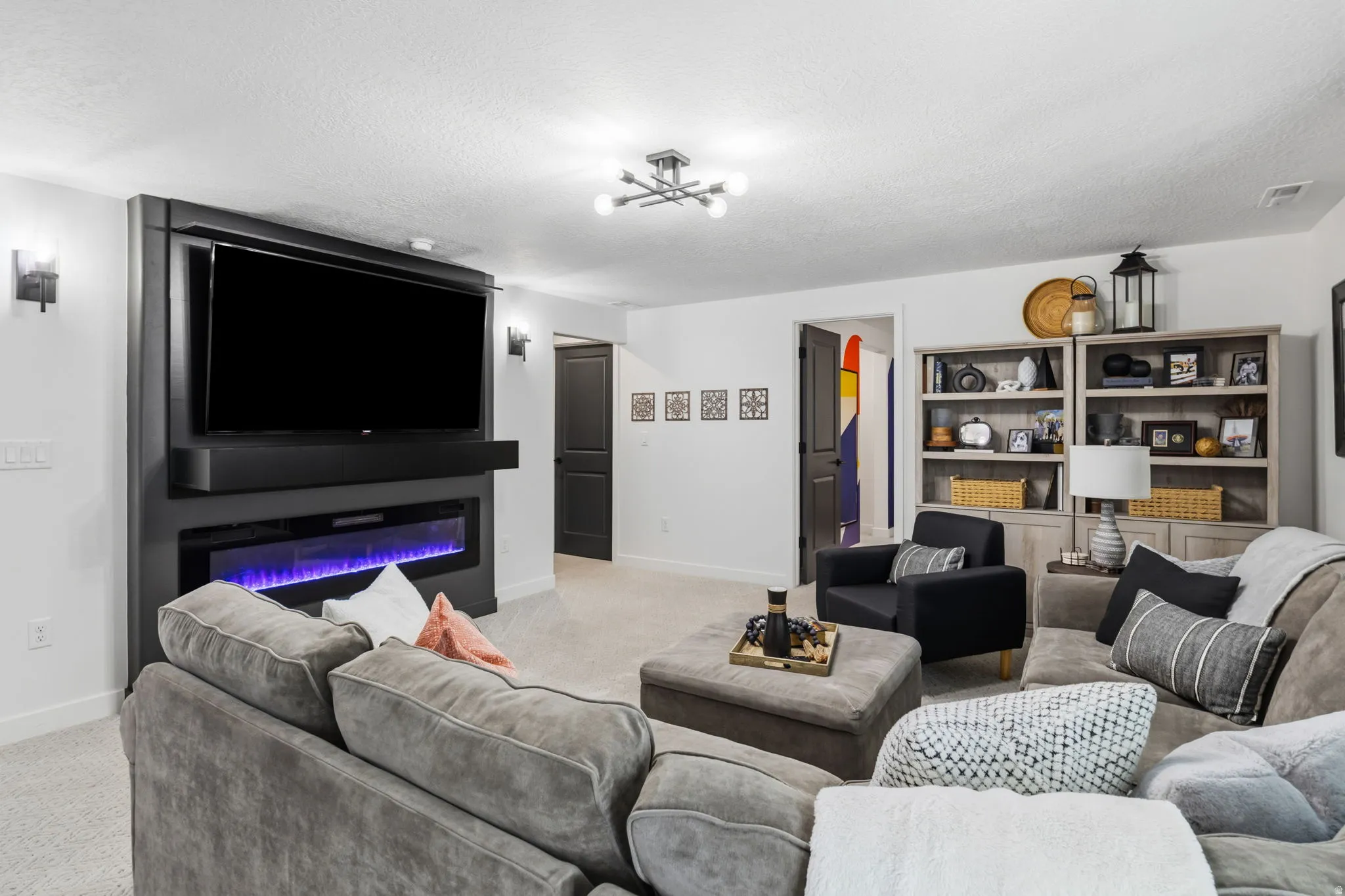 Basement family room
