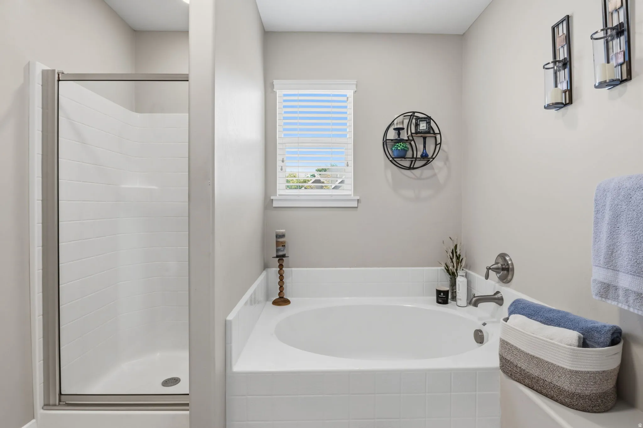 Primary Ensuite with separate tub and shower