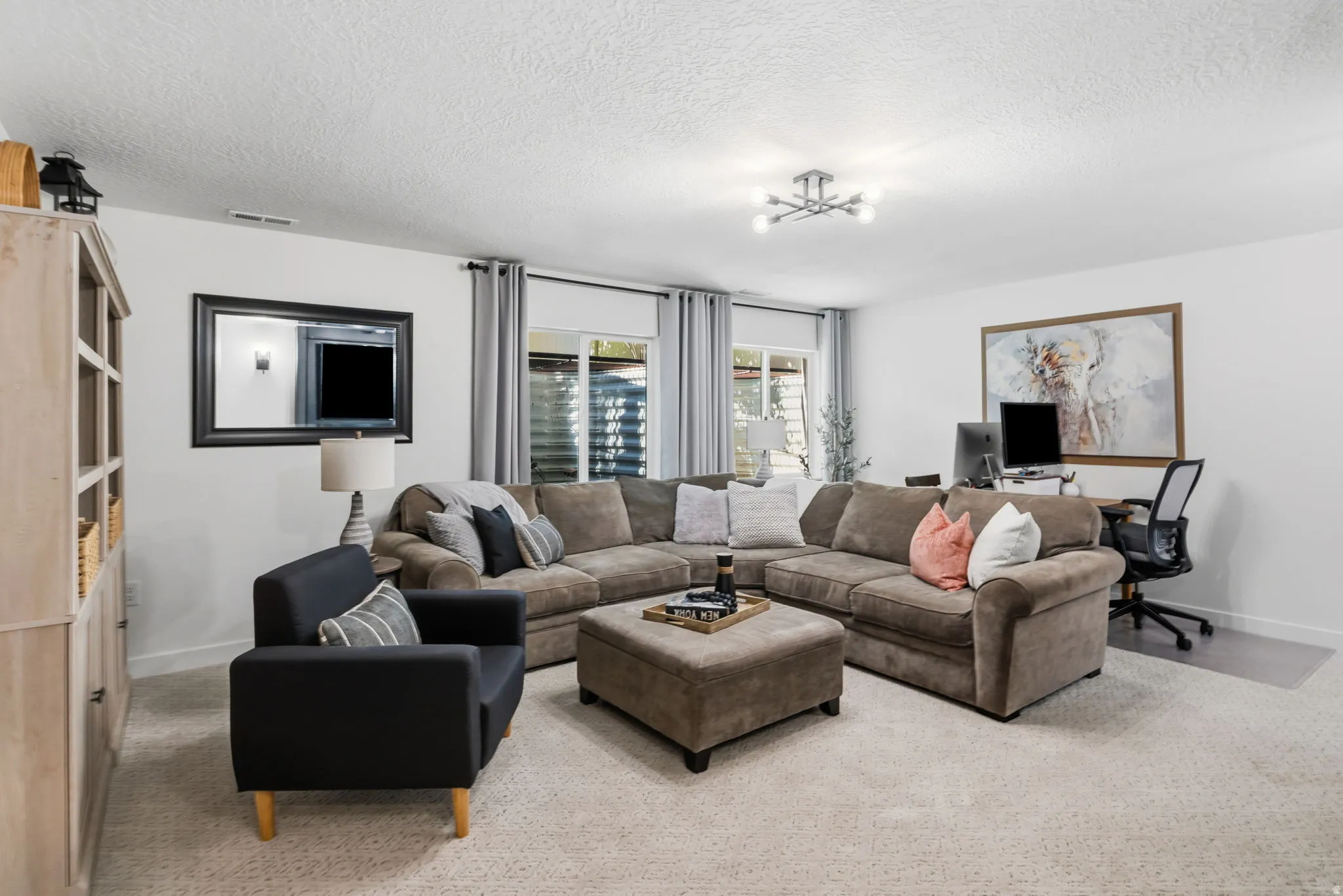 Basement family room