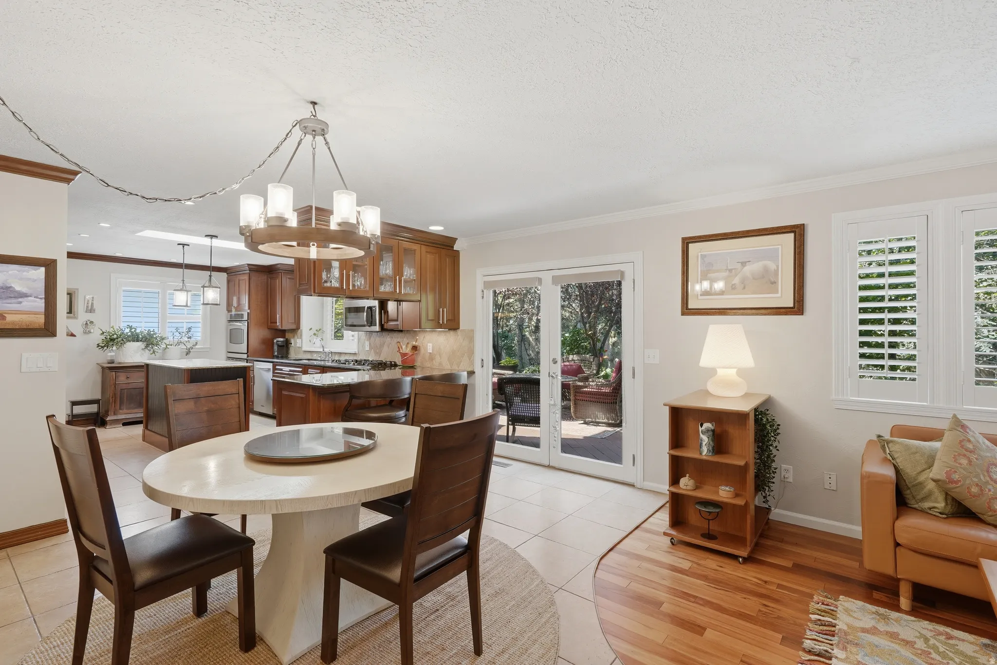 Informal Dining Area looking towards Kitchen