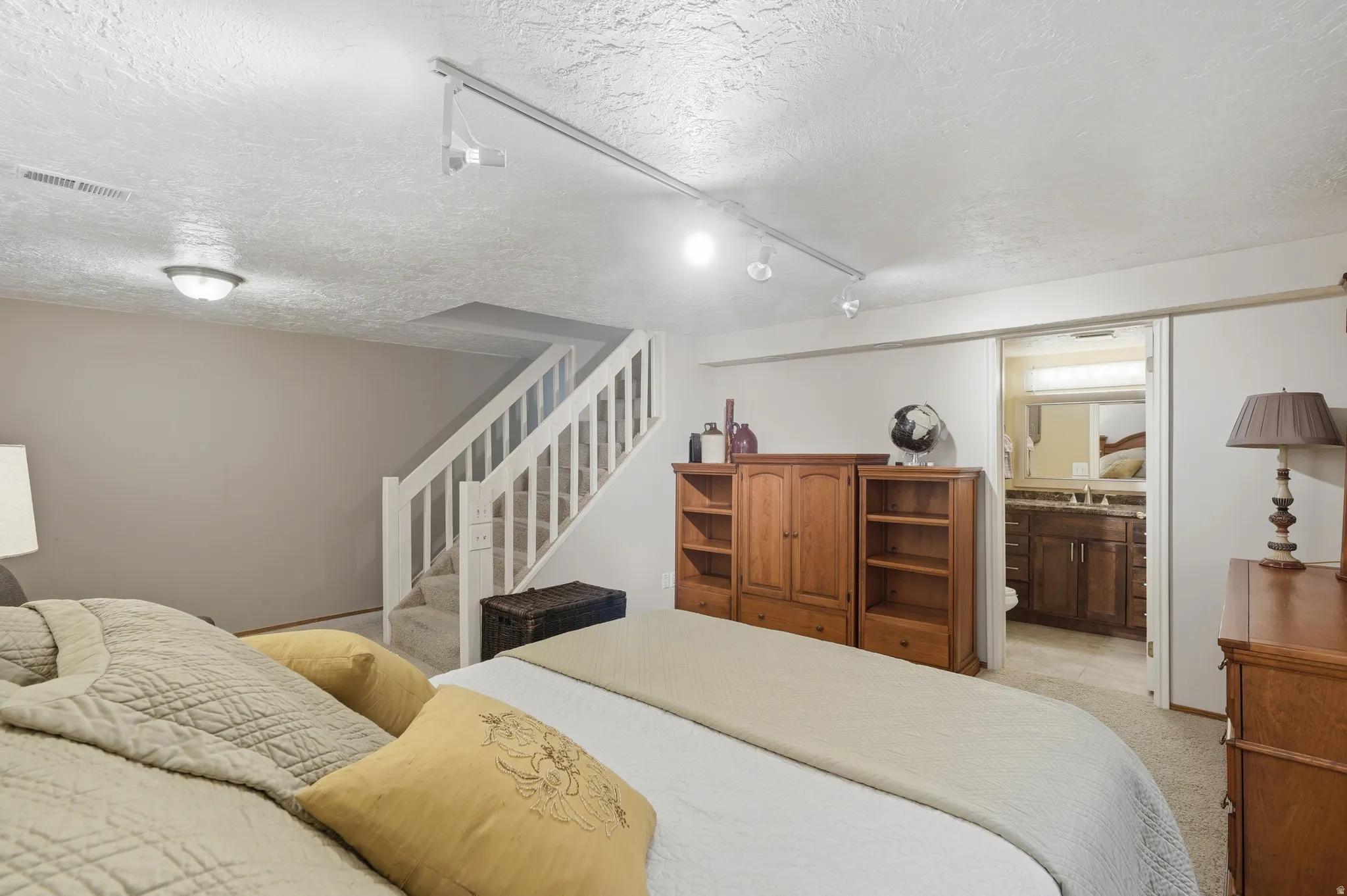 Another view of Basement bedroom