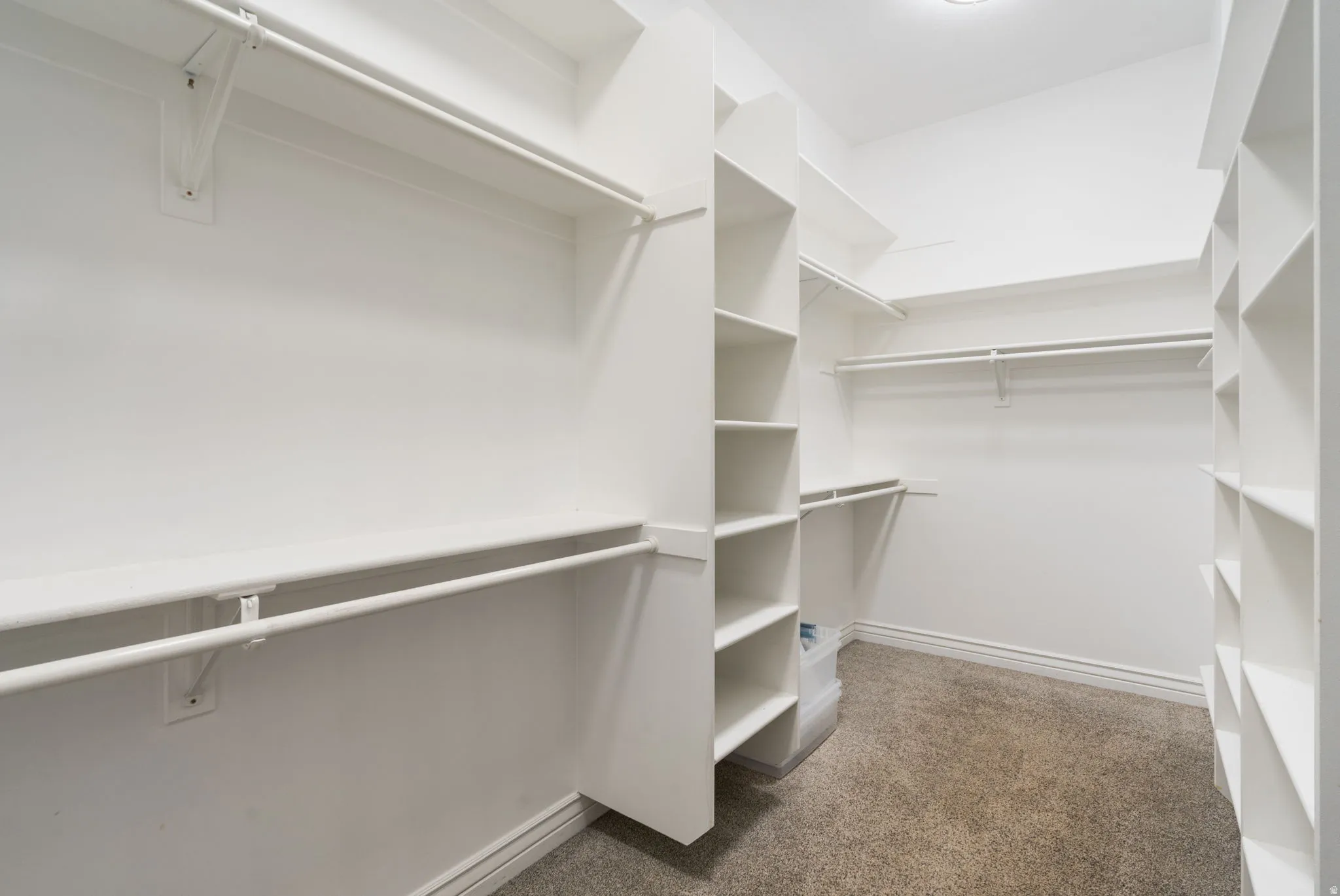 Primary suite closet.