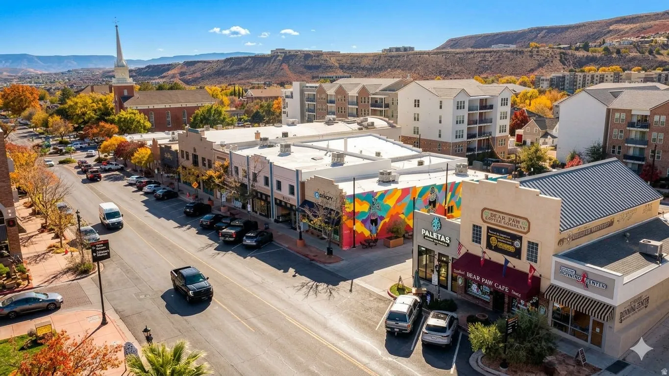 Main St, downtown St George