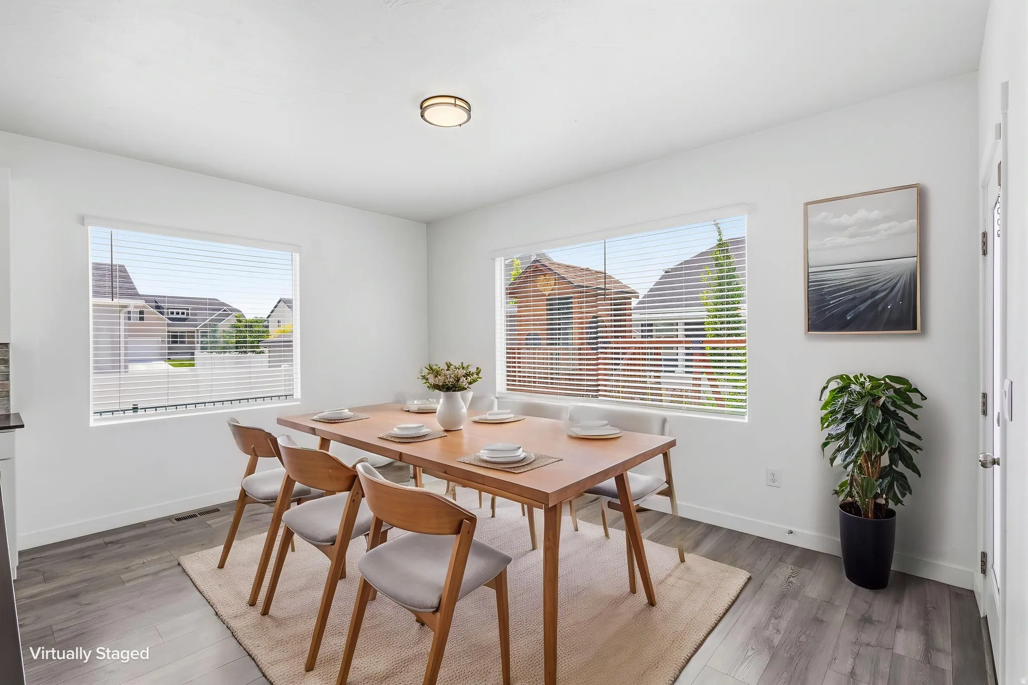 Dining Area/Virtually Staged