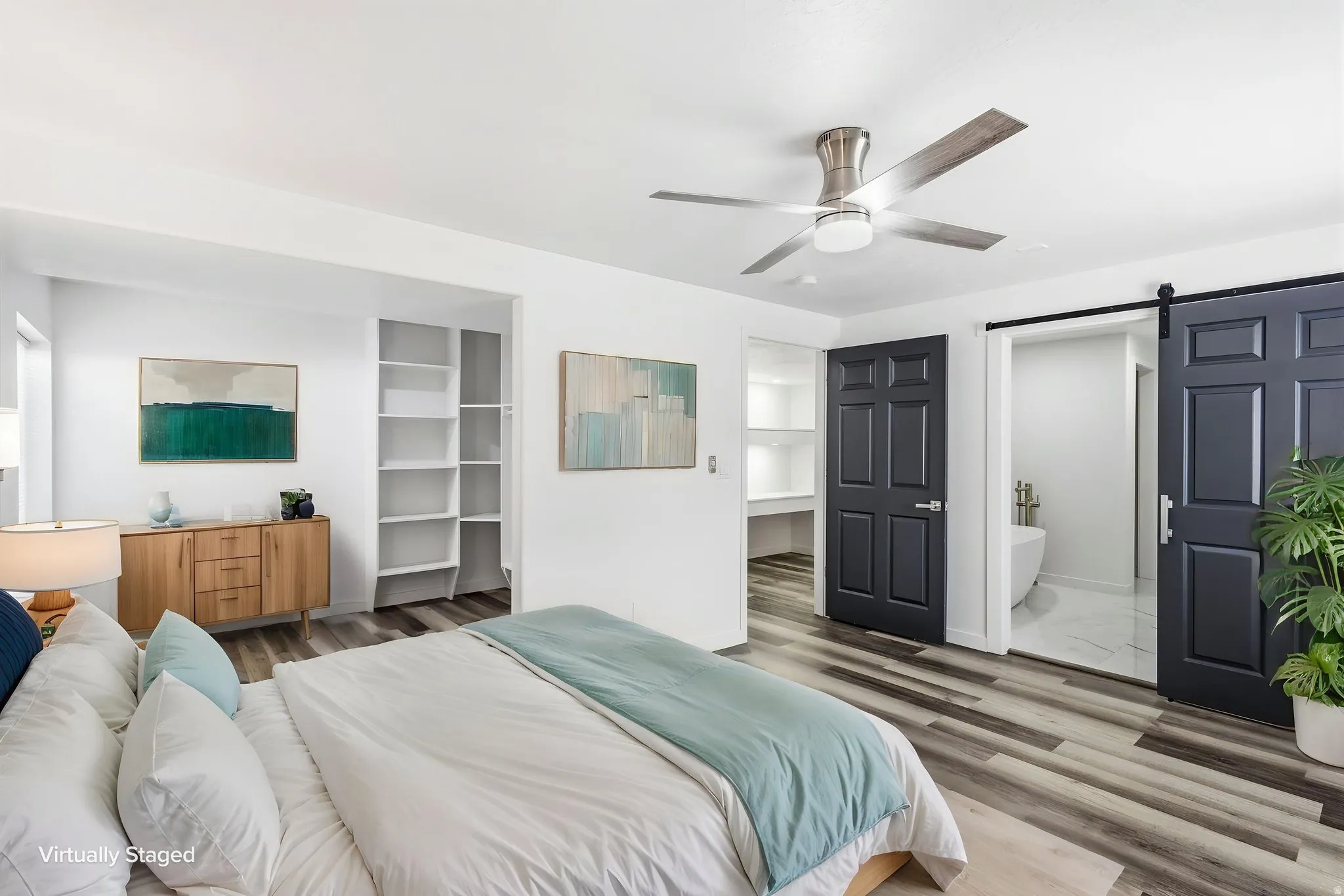 Basement Guest Bedroom #3/Virtually Staged
