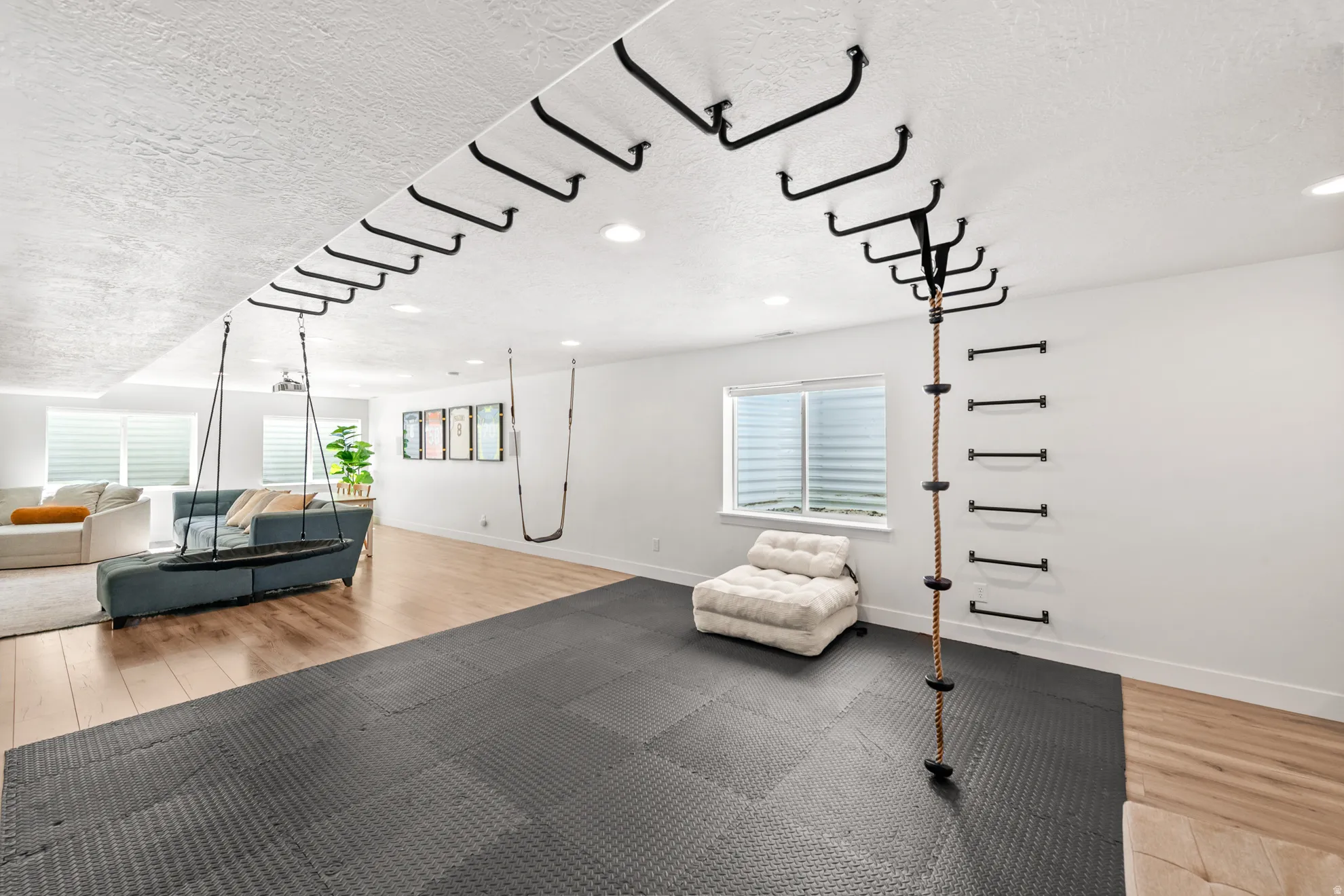 Family Room, Play Room, Basement