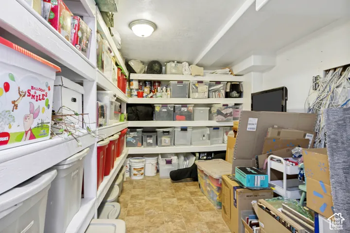 Finished Storage Area