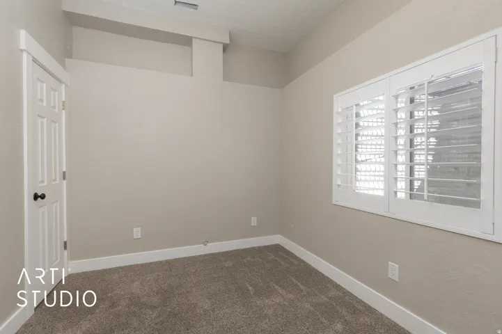 Basement bedroom