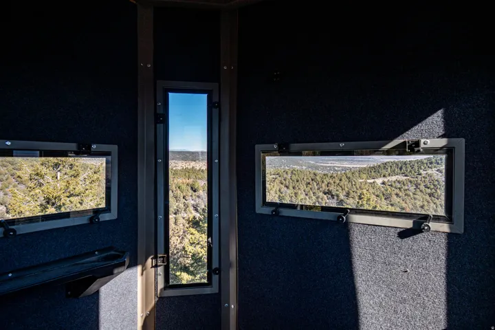 Hunting blind views