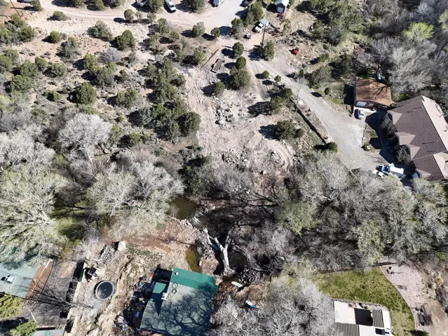 Aerial perspective highlighting a natural landscape