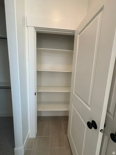 PRIMARY SUITE LINEN CLOSET!