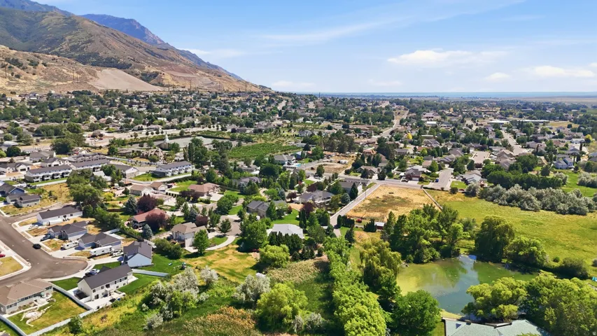 Expansive residential area featuring a diverse collection of homes