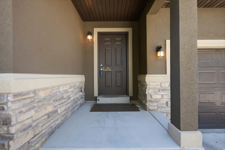 Exterior entry