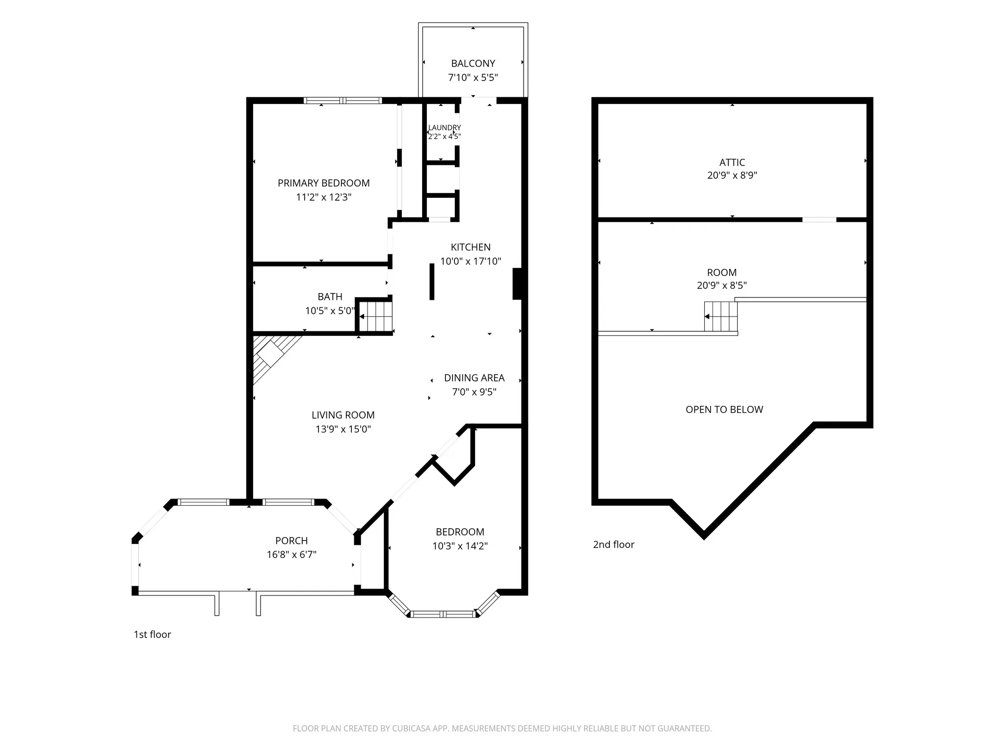 Both levels - Room dimensions are estimated - Buyer to Verify