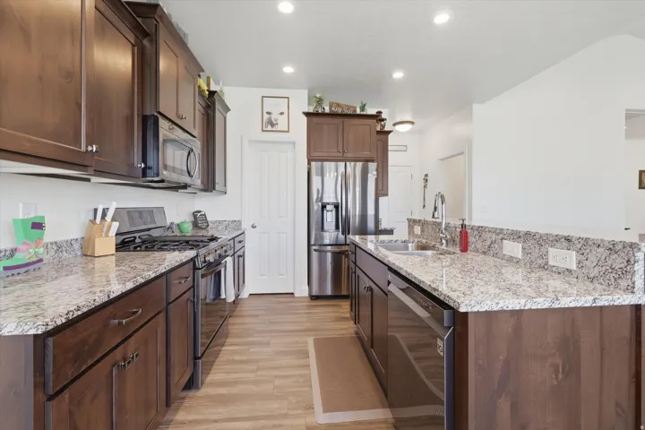 Spacious kitchen