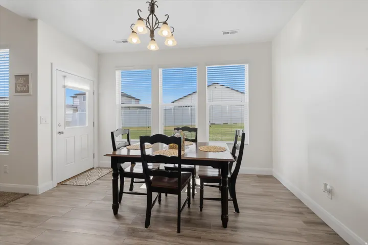 Dining area