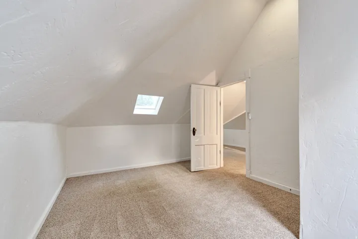 Attic bedroom