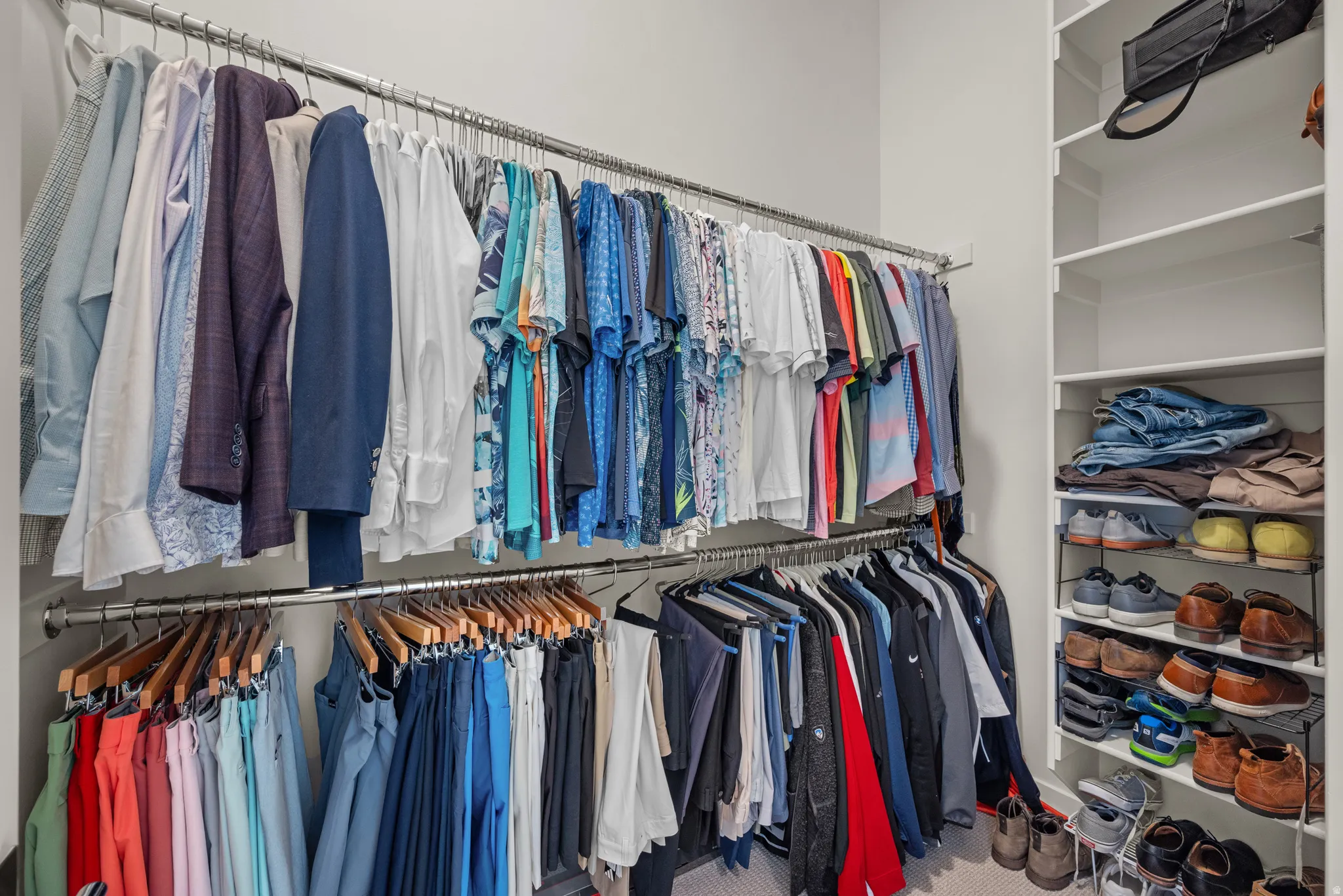 Primary closet
