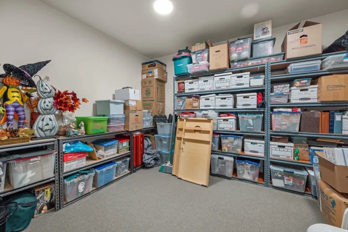 Dedicated storage room