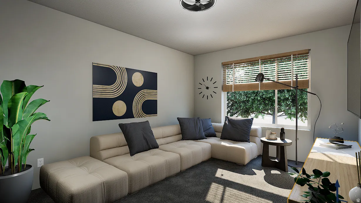 Spacious, open, light-filled loft area