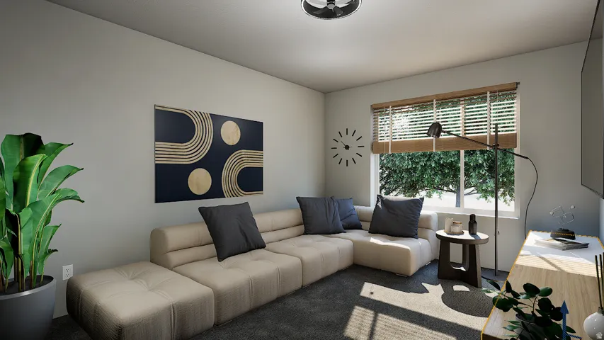 Spacious, open, light-filled loft area