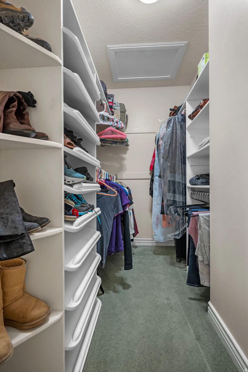 Primary walk-in closet