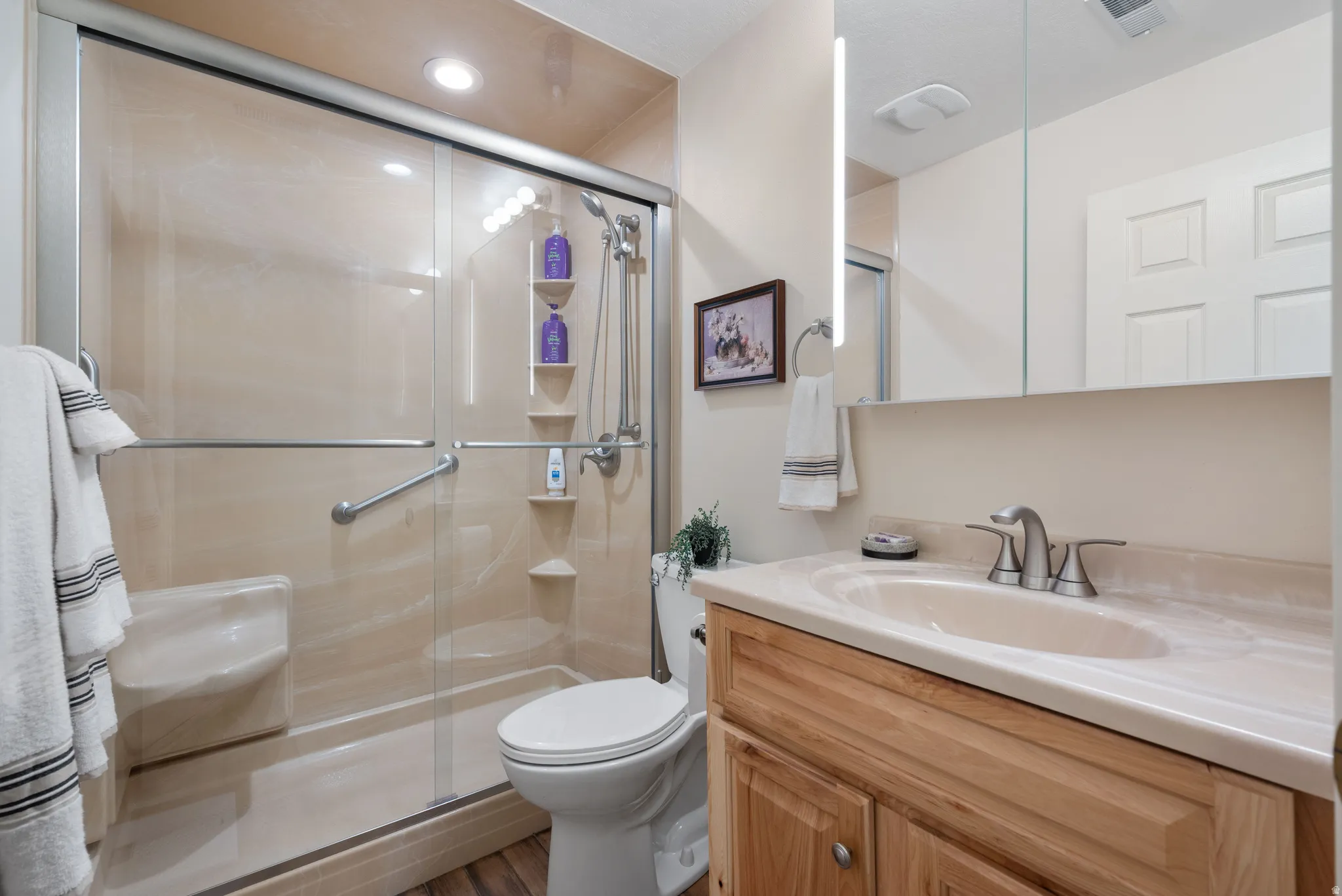 Basement bathroom