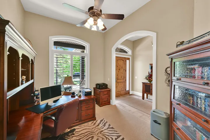 Dedicated office or formal living room.
