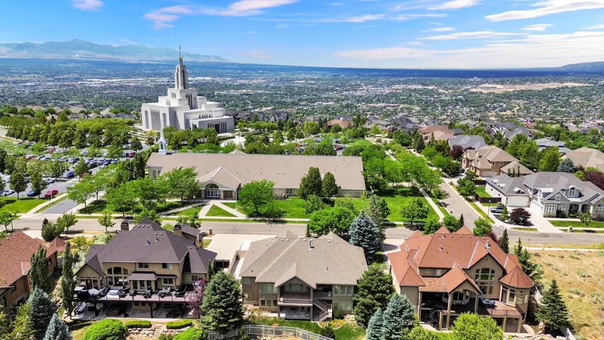 Valley and architectural view.