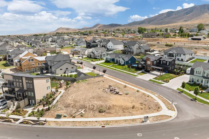 Expansive residential lot on a corner parcel with paved roads